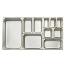 Steam Table Pans, Ninth Size, 22 Ga.